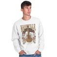 thumbnail image 5 of Nashville Tennessee Music City Women Crewneck Sweatshirt Brisco Brands S, 5 of 6