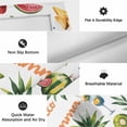 thumbnail image 6 of Summer Beach Outdoor Rug for Patio/Deck/Porch, Non-Slip Large Area Rug 5 x 7 Ft, Tropical Coconut Watermelon Lemon Flamingo Indoor Outdoor Rugs Washable Area Rugs, Camping Rug Carpet Runner, 6 of 8