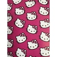 thumbnail image 2 of Jay Franco & Sons, Inc. Hello Kitty Beach Towel, 36 x 70 inches, 100% Cotton Hot Pink - Faces All Over, 2 of 5