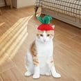 thumbnail image 4 of sombrero invierno animal disfraz divertido sombrero para cachorro Hojas de fresa Yuyangstore Perros lindo sombrero, 4 of 8