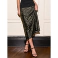 thumbnail image 6 of Cupshe Women's Leopard Print High Waist Skirt, Size S-XL, 6 of 6
