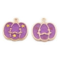 thumbnail image 6 of SSBSM 2Pcs Halloween Pumpkin Ghost Enamel Key Necklace Pendants Hanging Ornaments, 6 of 8