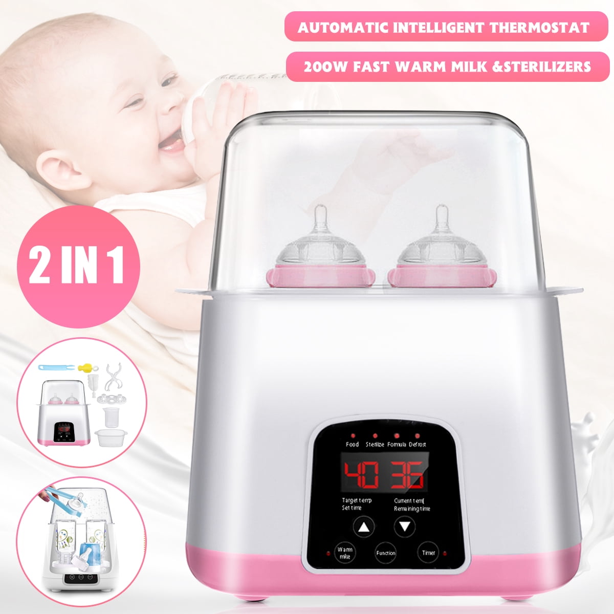 automatic bottle warmer