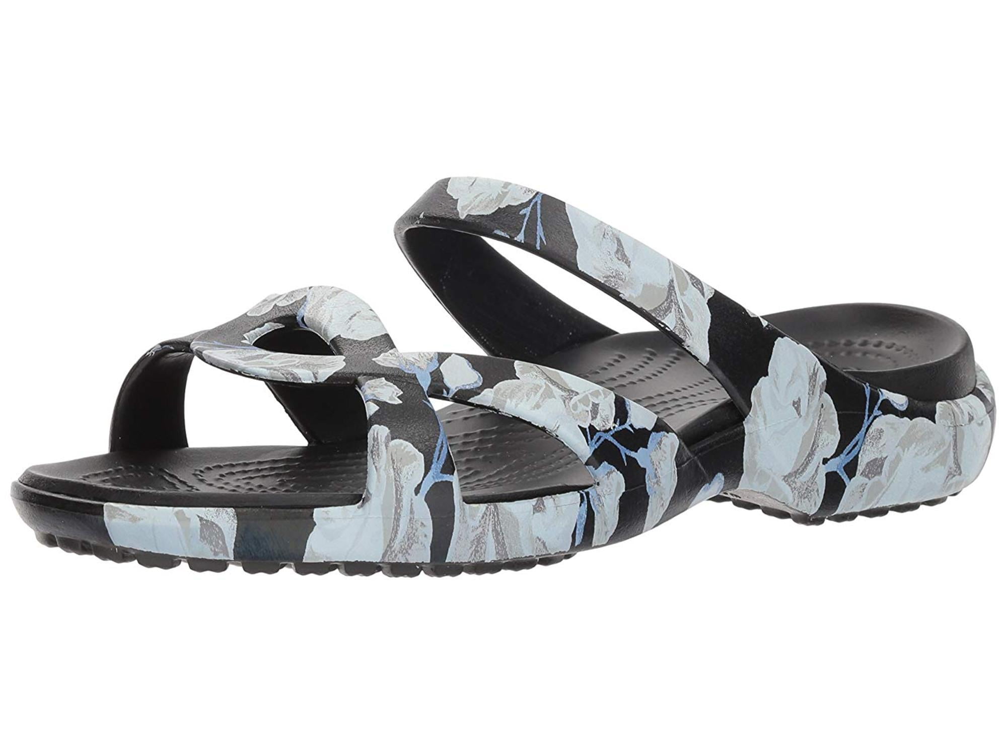 crocs meleen twist graphic sandal