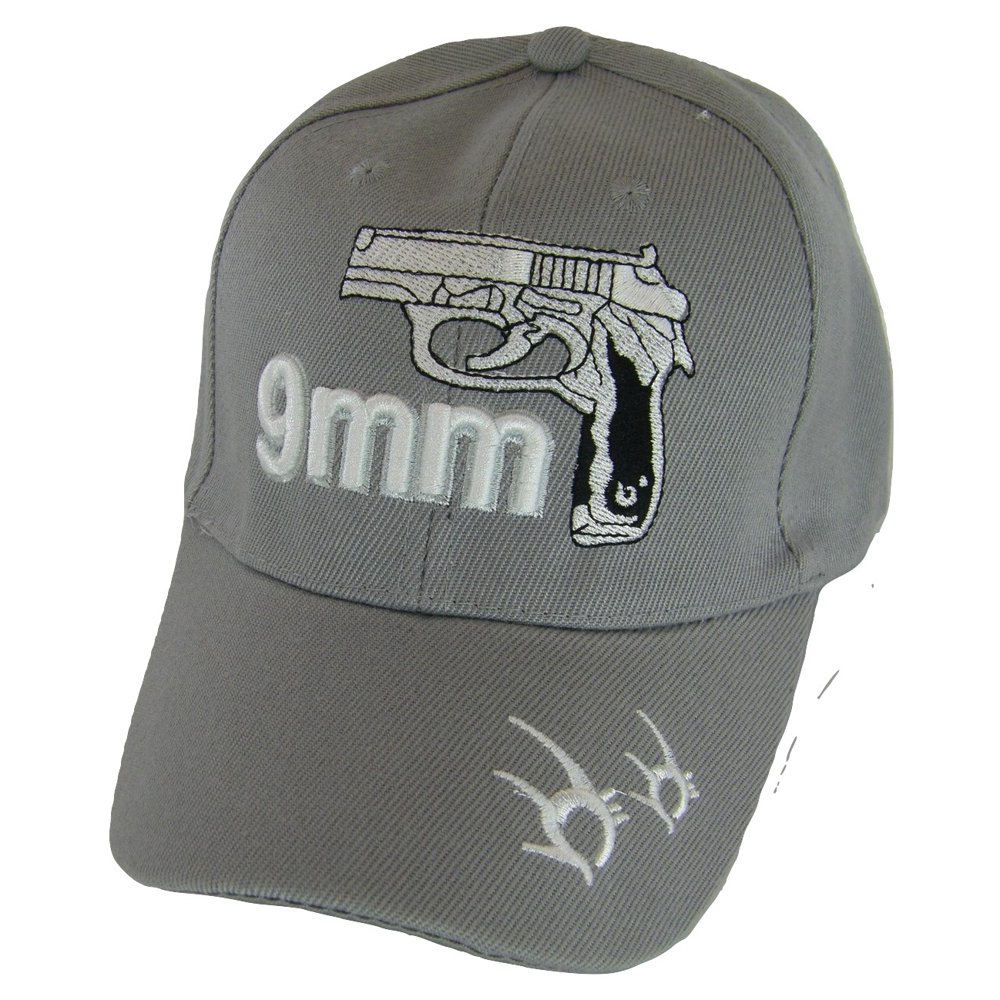 BVE Sports Novelties Handgun Firearm Men's Adjustable Baseball Cap