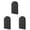 Black 24x39 inch, variant on 1-3PC Suit Bags Hanging Garment Bags with Window for Coats Jackets Dresses Closet Organizer Space Saving Storage Solution for Travel Packing Non Woven