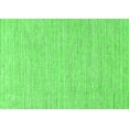 thumbnail image 1 of Ahgly Company Machine Washable Indoor Rectangle Solid Green Modern Area Rugs, 4' x 6', 1 of 4