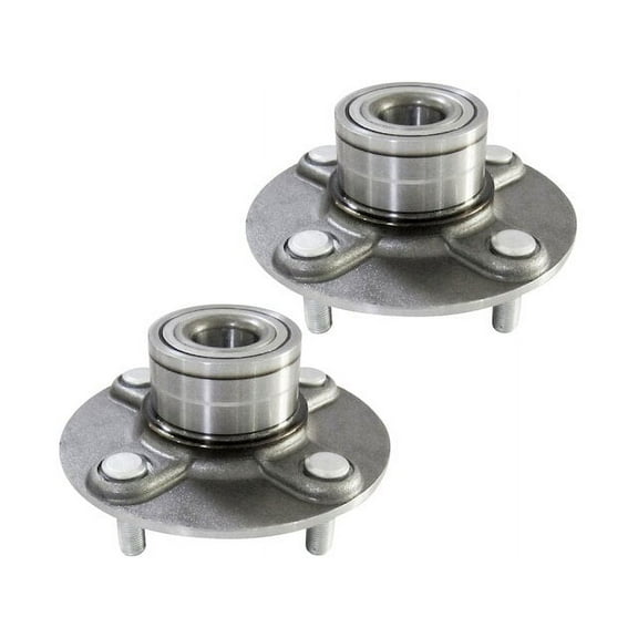 Rear Wheel Hub Assembly Set - Compatible with 2000 - 2006 Nissan Sentra 2001 2002 2003 2004 2005
