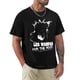 thumbnail image 5 of Camiseta de manga corta para hombre ropa estética talla grande algodón negro, 5 of 6