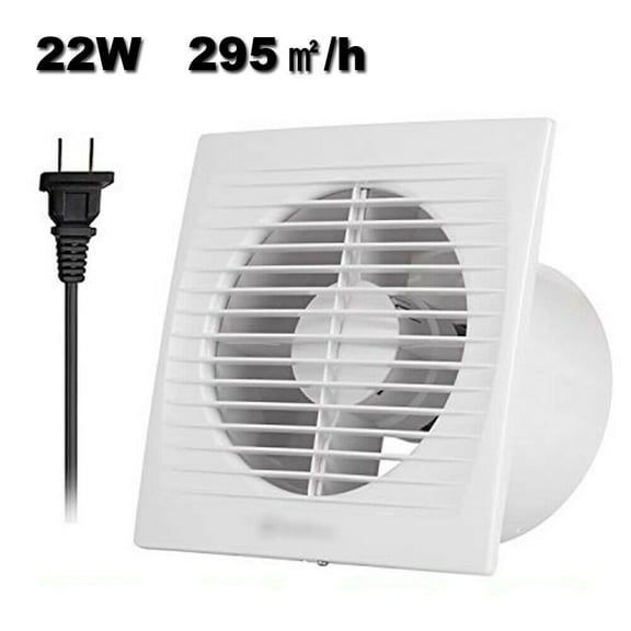 CNCEST 6" Silent Ventilator Exhaust Vent Fan Ventilation Blower for Bathroom Kitchen