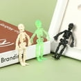 thumbnail image 2 of 5Pcs Mini Skull Doll PVC Skeleton Zombie Toy Non-toxic Halloween Decor Horror Themed Party Ornament, 2 of 4