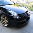 thumbnail image 3 of Ikon Motorsports Compatible with 03-07 Infiniti G35 Coupe 2Dr INGS Style PU Front Bumper Lip Spoiler, 3 of 5