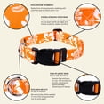 thumbnail image 6 of Country Brook Petz® Orange Hawaiian Everyday Dog Collar, Extra Small, 6 of 7