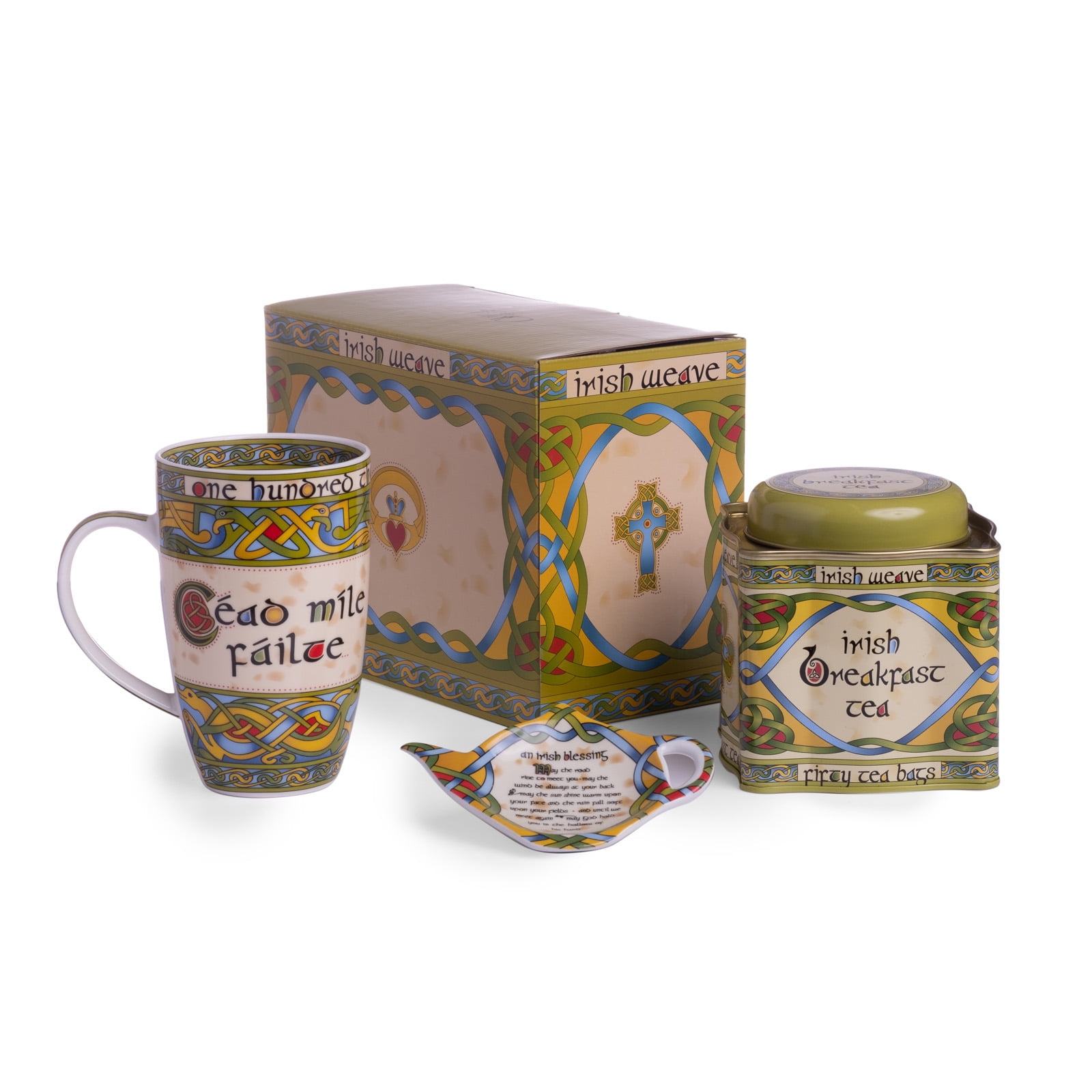 ROYAL TARA Irish Tea Set Breakfast Tea Teabag Holder Coffee Cup14 oz