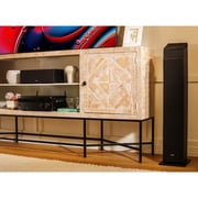 Sony SS-CSEM2 Dolby Atmos Enabled Upfiring Height Speakers, Pair (2025) Bundle with Center Channel Speaker, Bookshelf Speakers (Pair), 100ft Speaker Wire Cable, 5-Pair Banana plugs and HDMI Cable