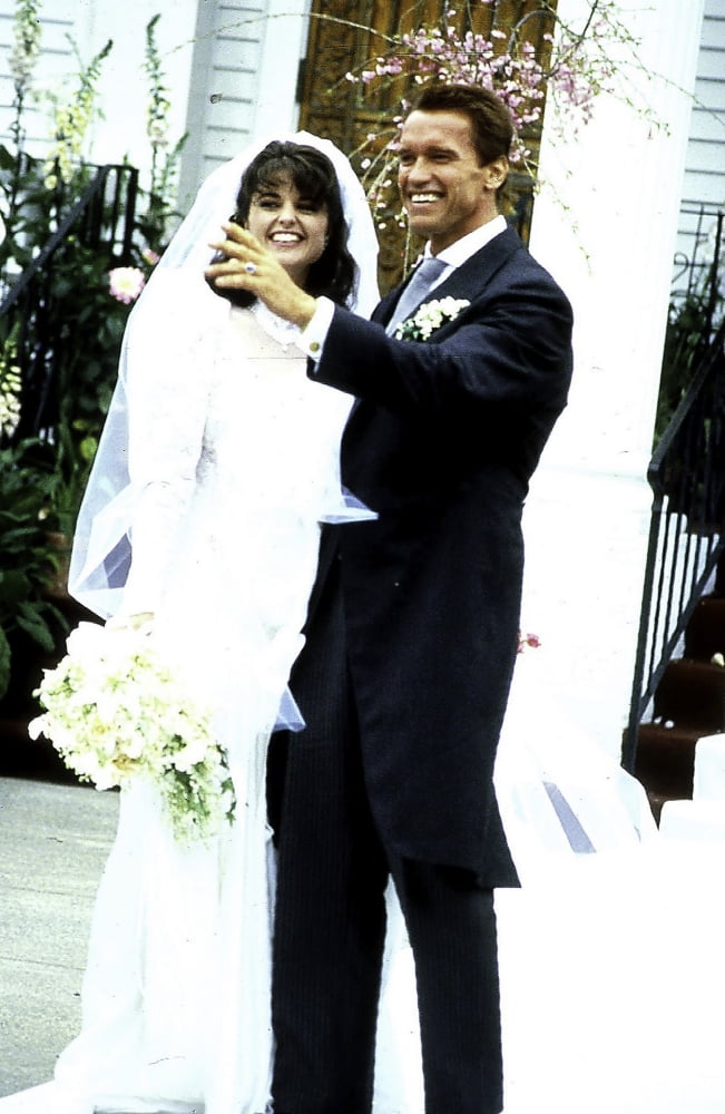 Arnold Schwarzenegger and Maria Shrivers wedding Photo Print - Walmart.com