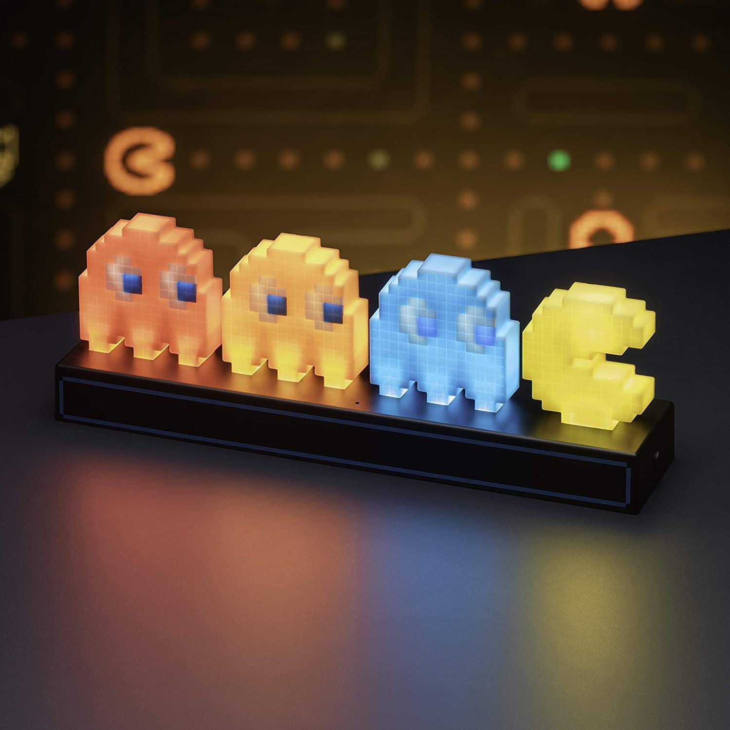 Paladone Pac-Man and Ghosts 30cm 1-Light LED Battery Powered Desk Lamp