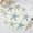 Starfish, variant on Fennco Styles Beaded Nautical Octopus Placemat 15" Round, 1-Piece - Aqua Handmade Coastal Table Mat for Home Décor, Family Gatherings, Birthdays and Special Events