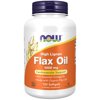 NOW Supplements, Flax Oil 1000 mg made with Flax Oil, High Lignan, 120 Softgels