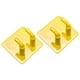 thumbnail image 3 of Estante de raqueta Strade Fareast Limited 2x Montado en la pared amarillo, 3 of 5