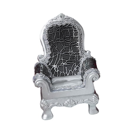 FVDPWYE Ring Storage Box Jewelry Box Multifunction Dollhouse Furniture Jewelry Organizer silver