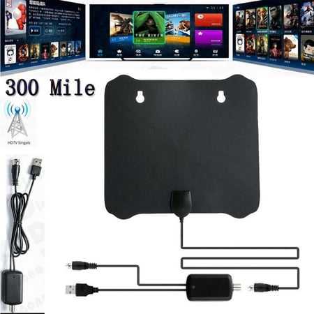300 Mile Range Antenna TV Digital HD Skywire 4K Antena HDTV 1080p with