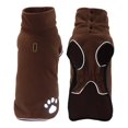 thumbnail image 2 of Abrigo para perros Yuyangstore Ropa de invierno forro elegante a prueba de viento Marrón M Ropa para perros de invierno, 2 of 8