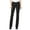 Black, variant on Women's Luscious Curvy Bootcut Mid-Rise Insta Stretch Juniors Jeans (Standard and Plus)