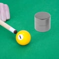 thumbnail image 1 of Pool Cue Chalk Holder Portable Easy to Carry Round Shape Snooker Accessories Gray, 1 of 8