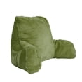 thumbnail image 2 of Home Soft Things DO-IT-YOURSELF Faux Fur Bedrest Pillow Backrest Pillow - Green Moss - 20" x 18" x 17", 2 of 9