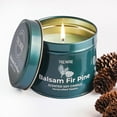 thumbnail image 6 of Balsam Fir Pine - Soy Candles for Home Scented - Natural Clean for Home Meditation Gift Travel -Long Lasting -Highly Scented - Velas Arom�ticas para el Hogar - 5 oz Tin Christmas Gift for Men & Women, 6 of 6
