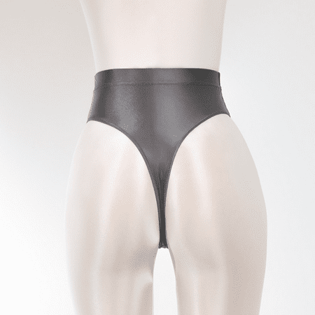Fulorrnie Underwear for Women High Waisted Seamless Comfort Breathable Panties Thong Stretchable Banded Waist Elastic Panty  Grey  L
