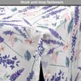 thumbnail image 4 of Violet Dog Crate Cover, Floral Continuous Printing of Lavender Blossom Provence Wild Flowers, Easy to Use Pet Kennel Cover for Dogs, 35" x 23" x 27", Pale Eggshell Multicolor, by Ambesonne, 4 of 6