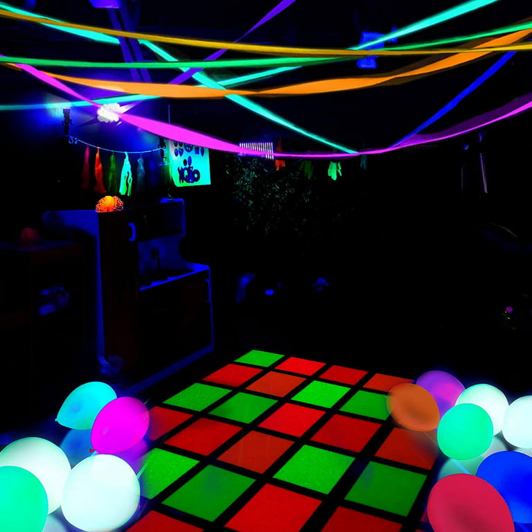 Neon Light Party Accessories, Neon Glow Party Supplies