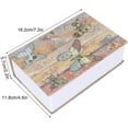 thumbnail image 2 of Hucha Mini libro de simulación caja de almacenamiento segura con compartimento dinero efectivo joyería caja fuerte de seguridad, 2 of 5