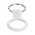 thumbnail image 4 of Étui de Protection pour Localisateur de Téléphone en Silicone Anti-Rayures avec Porte-Clés pour IOS (Blanc), 4 of 14