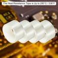 thumbnail image 5 of Uxcell Clear Heat Tape, 4 Rolls 100mmx33m 108ft High Temperature Heat Resistant Tape for Sublimation, 5 of 6