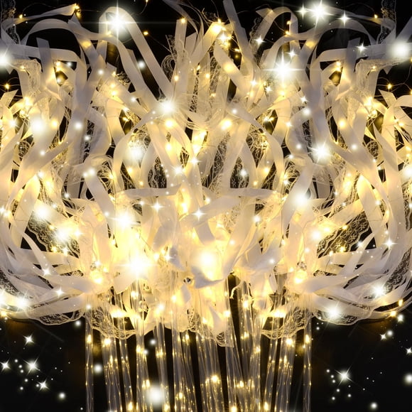 HONLYNE 28 Pcs Baguettes Lumineuses pour Mariage, Mariage
