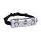 thumbnail image 1 of Ventilador de cintura personal para exteriores, recargable por USB, de 7,8 x 2,2 pulgadas, portátil, sin escobillas Plateado, 1 of 9