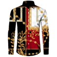 thumbnail image 1 of Camisa retro de manga larga para hombre, camisa informal de otoño para exteriores, camisa de solapa con un solo pecho para hombre, ropa de calle personalizada, 1 of 6