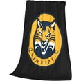 thumbnail image 3 of Quinnipiac University Blanket Large Luxury Fleece Soft Anti-Static Anti-Pilling Flannel Bed Blanket, 3 of 6