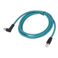 thumbnail image 3 of CAT6A Ethernet Cable, 2 Meter 26 AWG Wire Gauge M12 To RJ45 Male Cable  for Mechanical Device, 3 of 7