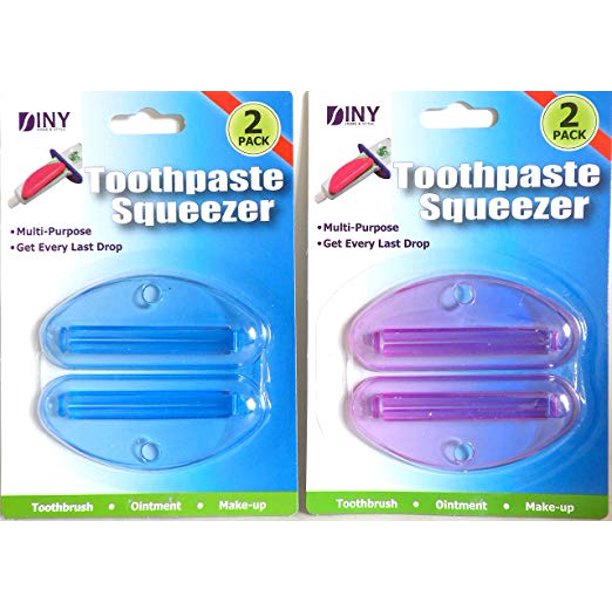 4 Pieces Tube and Toothpaste Squeezer Get Every Last Drop Walmart