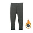 thumbnail image 4 of GYRATEDREAM Girls Fleece Lined Leggings Winter Warm Pants for Kids 2-11T, 4 of 18