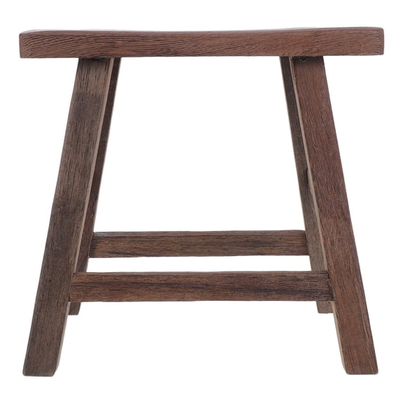 OATIPHO Foot Rest Wooden Step Stool Solid Wood 1Pack