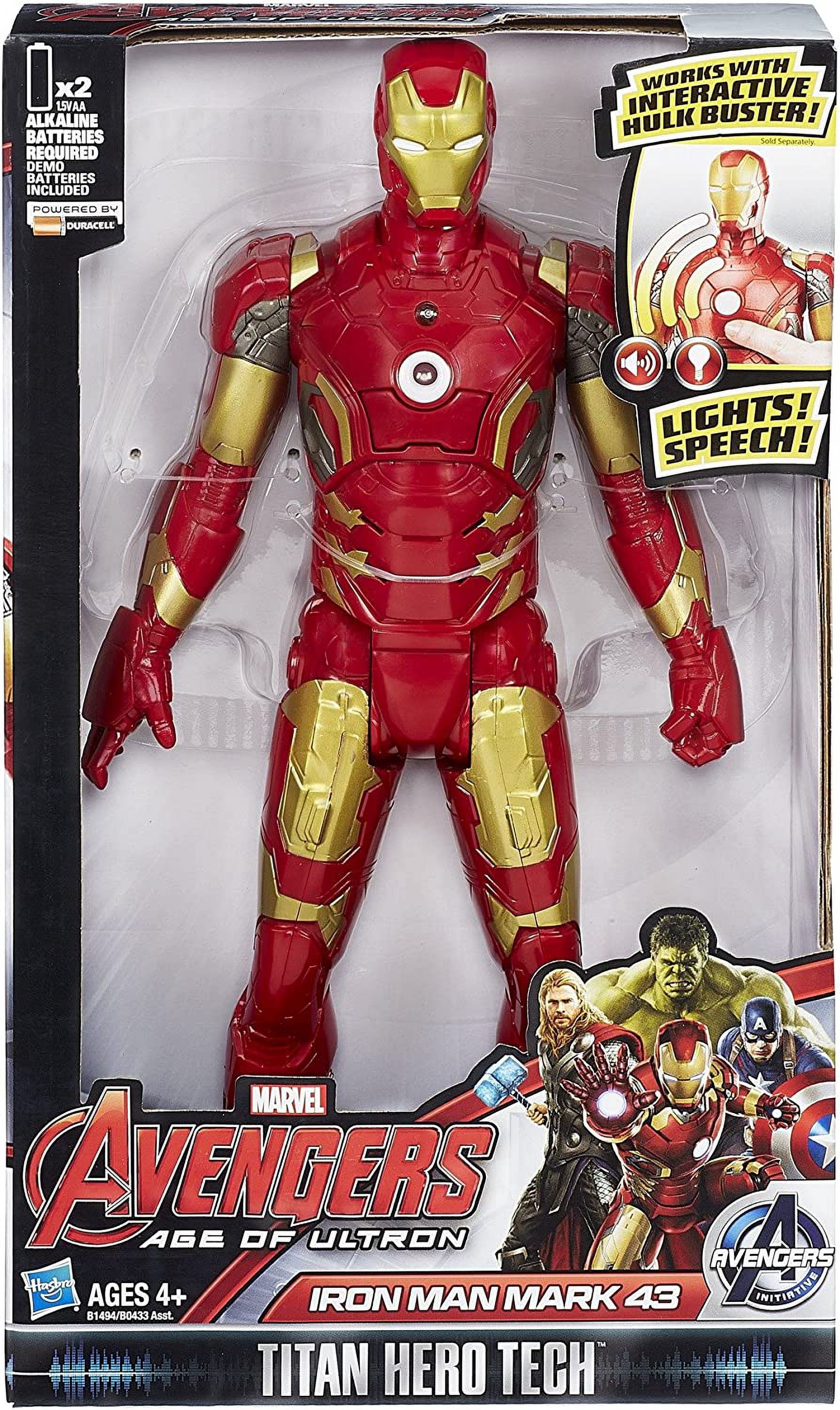Marvel Avengers Age of Ultron Titan Hero Tech Iron Man 12 Inch Figure