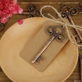 thumbnail image 2 of 51Pcs Vintage Key Bottle Opener Wedding Favor with Paperboard Tag Card Beer Opener Keychain for Party Wedding, 2 of 7