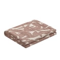 thumbnail image 5 of Mainstays Iris Leaf Stitched Quilt, Full/Queen, Rust Red, Reversible Lightweight Bedding for All Ages, 5 of 9
