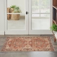 thumbnail image 2 of Mainstays Vintage Distressed Persian Area Rug, Rust Red, 2 ft x 4 ft, Machine Washable, for Bathroom, Bedroom, Hallway, Kitchen., 2 of 5