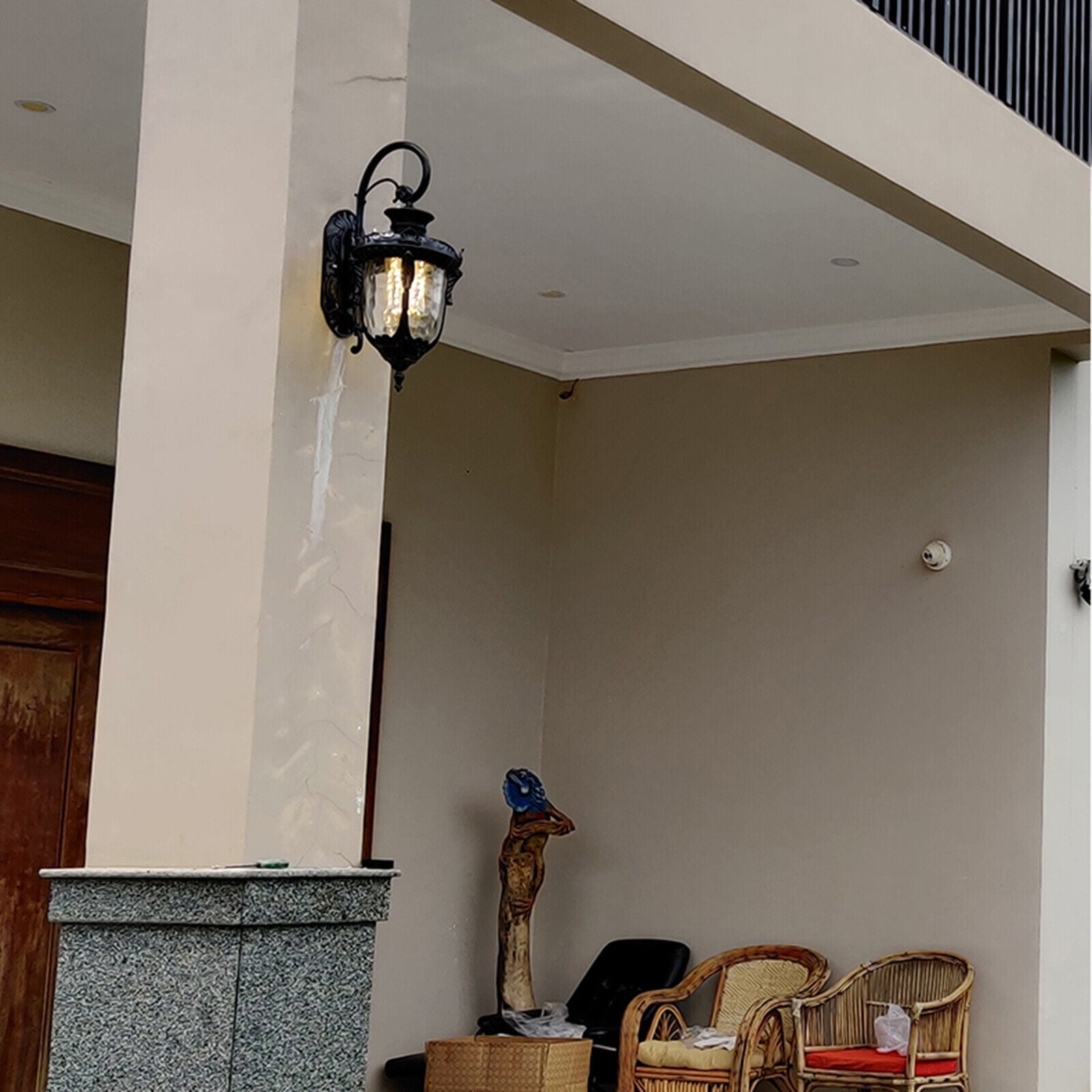 Exterior Wall Light Fixture Outdoor Lighting Lantern Lamp Garden Porch Patio NEW